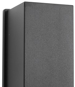 Lampada da parete nera magnetica con LED ricaricabile - Baleno