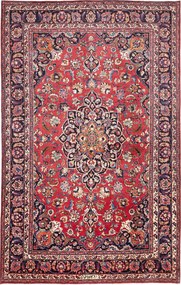 Mashad Tappeto persiano 200x320 Rosso (Iran) Annodato A Mano