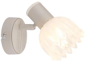 Globo 54317-1 - Faretto da parete PLANTA 1xE14/40W/230V