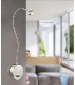 Globo 24109W - LED Flessibile piccola lampada SERPENT 1xLED/3W/230V