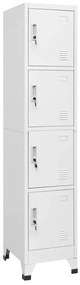 Armadietto A Chiave A 4 Scomparti 38x45x180 Cm /