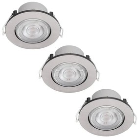 Philips - SET 3x Lampada LED a sospensione TARAGON LED/4.5W/230V 2,700K