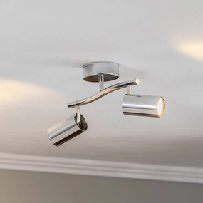 Lucea Faretto da soffitto Spotte, cromato, a 2 luci