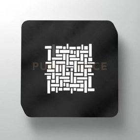 Pixel p/g- plafoniera nero led 3000k 5600lm 56w 65cm dimmerabile