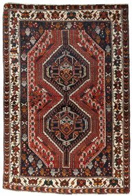 Shiraz Tappeto 160x110 Rosso (Iran) Annodato A Mano
