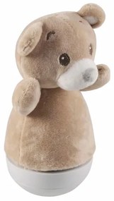 Lampada notturna LED RGB per bambini con melodia 3xAAA/5V orso