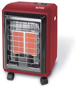 Radiatore a Infrarossi Butsir ebbc0028 Compatta Rosso Granato 2 x 1500 W