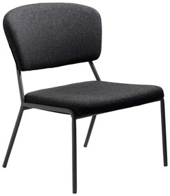 Poltrona Brantford grigio scuro - Unique Furniture