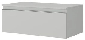 Cassetti in truciolare grigio perla Ofset L 80 x L 46 cm