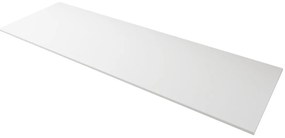 Top per lavabo Bellagio BADEN HAUS L 63 x H 1.2 x P 46 cm bianco solid surface, opaco