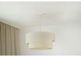 Brilagi - Lampadario a sospensione con filo SHINE 1xE27/15W/230V diametro 50 cm color crema
