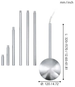 EGLO 88968 - Accessori per il lampadario EXTENTION cromo
