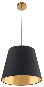 Lampadario a sospensione con filo ELENA 1xE27/20W/230V nero