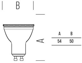 GU10 345lm 4,2W 60° WW