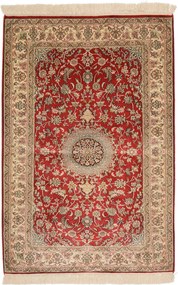 Cashmere Silk Tappeto 80x120 (Indian) Annodato A Mano
