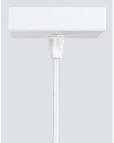 Lampadario bianco Gleam – Sollux