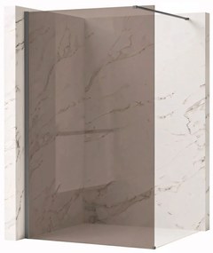 Parete doccia Rea Flexi Brown / Titan 110