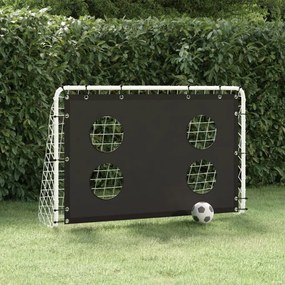 Rete Da Allenamento Per Porta Da Calcio İn Acciaio 184x61x122cm /