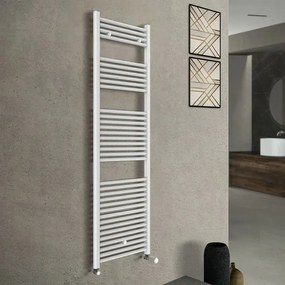 Termoarredo scaldasalviette 450x1703 bianco con interasse 40 cm Sanremo