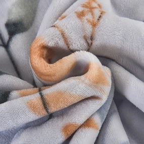 Set copripiumino e federa blu polveroso in micropile per letto singolo 140x200 cm Greta – My House