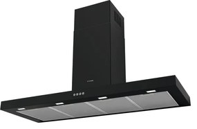 Cappa a parete Stilo Comfort BK Matt A120 FABER nero L 120 cm