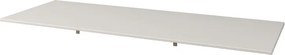 Top per lavabo Domino BADEN HAUS L 121 x H 1 x P 46 cm bianco mdf, opaco
