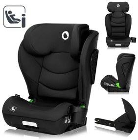 Lionelo - Seggiolino auto NEAL i-Size 100-150 cm Nero Carbonio