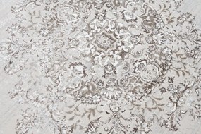 Tappeto di design vintage grigio crema chiaro con motivi Larghezza: 160 cm | Lunghezza: 230 cm