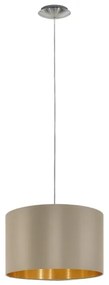 Eglo 31602 - Lampadario a sospensione con filo MASERLO 1xE27/60W/230V