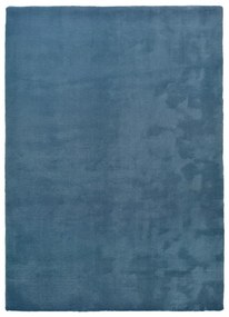 Tappeto blu , 60 x 110 cm Berna Liso - Universal