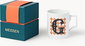 Westwing x MEISSEN, Tazza fatta a mano con motivo decorativo Initials