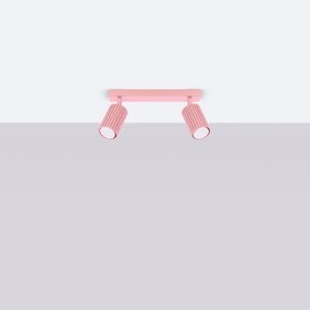 Brilagi - Faretto CRESTO 2xGU10/10W/230V rosa