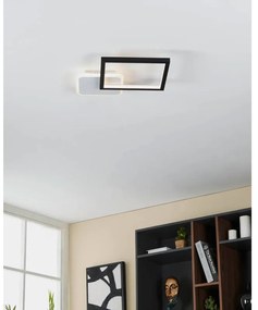 Plafoniera LED design Gafares, nero33 cm, 2100 lumen EGLO