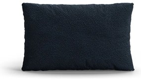 Cuscino per divano blu scuro con rivestimento in bouclé Poppy – Micadoni