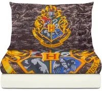 Completo letto singolo Harry Potter stemma Hogwarts