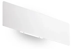 Applique Moderna Zig Zag Metallo Bianco Led 12,5W 4000K Luce Naturale