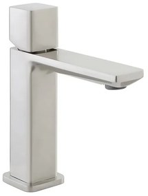 Miscelatore lavabo in ottone color nichel con piletta click clack Lotus