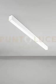 Plafoniera in alluminio bianco grid led 40w cct 3000k 4000k 6000k c...