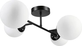 Brilagi - Plafoniera MALONY 4xE14/20W/230V nera