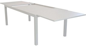 DEXTER - tavolo da giardino allungabile in alluminio da 200 x 100 cm