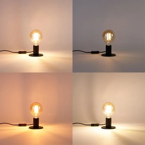 Lampadina LED intelligente E27 G95 oro 7W 806lm 1800K - 3000K