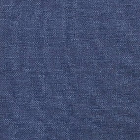 Giroletto a Molle Blu 90x200 cm in Tessuto