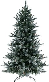 Albero di Natale artificiale innevato Birkdale verde H 180 cm