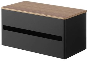 Portarotolo da cucina verticale nero in metallo Rin – YAMAZAKI