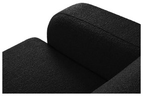 Divano angolare nero in tessuto bouclé (angolo destro) Molino - Micadoni Home