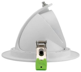 Faro LED da Incasso 44W, Foro Ø160mm con driver Philips- Per Carni Colore Rosa Alimentare