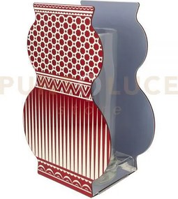 Vaso giudecca piccolo in cristallo acrilico decorato praga