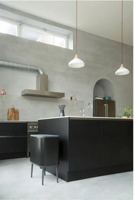 Cestino per la spazzatura in acciaio in nero opaco per raccolta differenziata/touch 33 l Bo Touch Bin – Brabantia