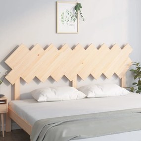 Testiera per letto 178x3x80,5 cm in legno massello di pino