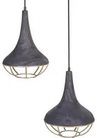 Lampada a sospensione Nero Paralume in legno naturale Plafoniera Stile Boho Accessori per la casa Fatti a mano